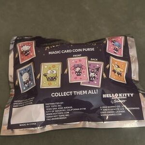 Hello Kitty & Friends Magic Card Coin Purse BLIND BAG NEW UNOPENED. Collectible